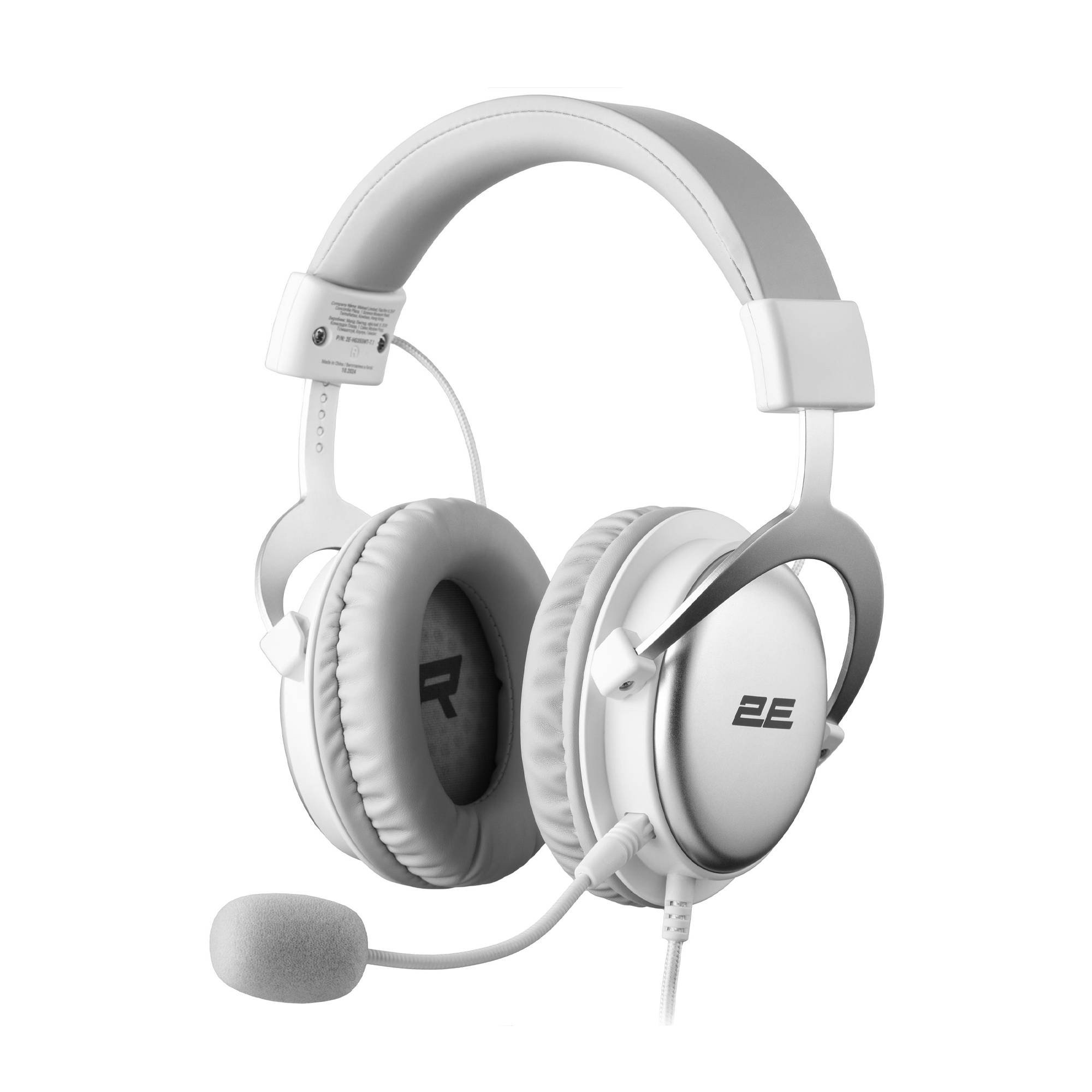 Ігрова гарнітура дротова 2E Gaming HG355, White (2E-HG355WT-7.1)